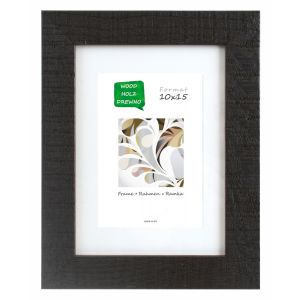 Ramka drewniana Icar DRL T 4 Brązowa ciemna, 10x15cm